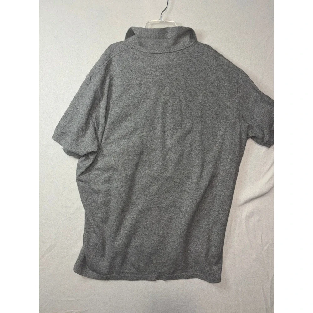 Polo Ralph Lauren Mens XXL Gray‎ Short Sleeve Pique Cotton Pony Logo Polo Shirt